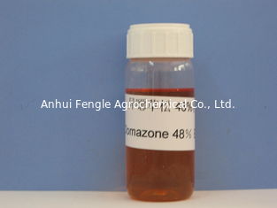 Clomazone 480g / l EC ، علف کش های چند منظوره کشاورزی ، قاتل علف های هرز برگ گسترده ، مایع قهوه ای روشن