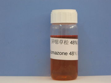 Clomazone 480g / l EC ، علف کش های چند منظوره کشاورزی ، قاتل علف های هرز برگ گسترده ، مایع قهوه ای روشن