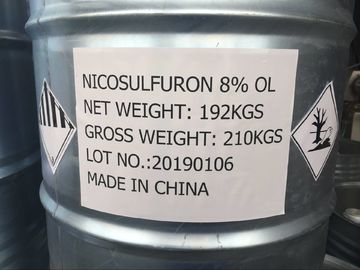 Nicosulfuron 80g / L OD liquid مایع سفید شیری K قاتل چمن پهن برگ برای ذرت